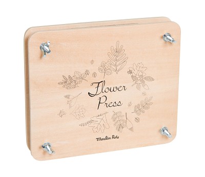 Blomsterpresse i tre - Moulin Roty