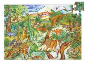 Dinosaurer, Puslespill - Djeco, gave 5 år