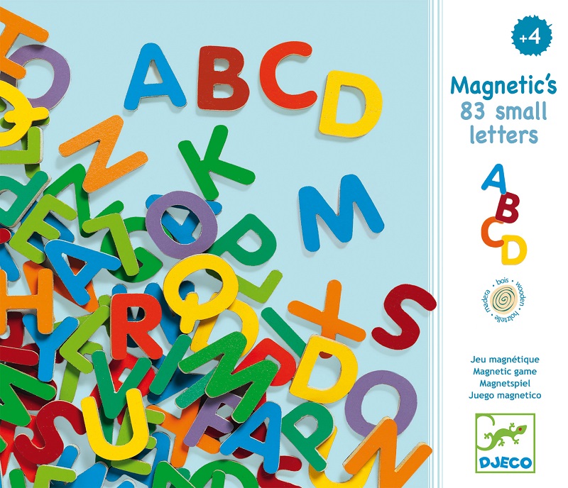 Magneter, 83 bokstaver i tre - Djeco