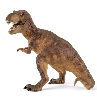 dinosaurleke t-rex , tyrannosaurus rex papo