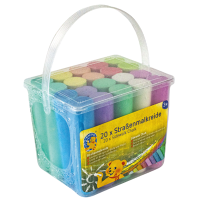 Gatekritt i plastboks