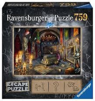 Puslespill, Escape puzzle - slott - 759 biter - Ravensburger