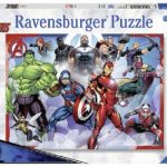 puslespill med superhelter marvel avangers ravensburger passer for barn fra 6 år