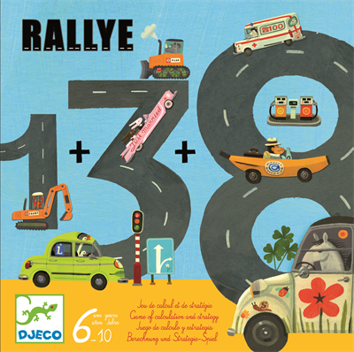 Regnespill - Rallye - Djeco