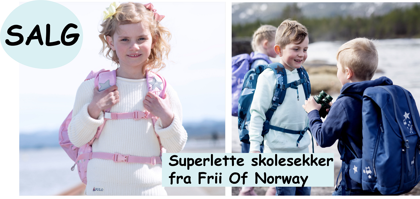 Frii of Norway - Sekker, pennal, gymbag, drikkeflasker og matbokser fra Frii of Norway. Vi gir deg tips om de beste lekene, hobbyproduktene og utstyr til barn!