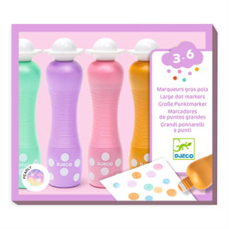 Skumtusjer - Pastell-farger – Djeco